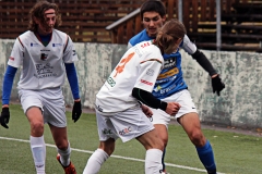 Mohammed Omar i U19-matchen mot Lunden/Överås. FOTO: Susann Sannefjäll