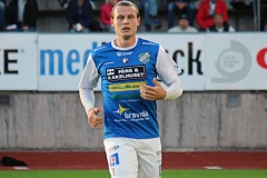 Marcus Haglind Sangré i bortamatchen mot FC Trollhättan på Edsborg. FOTO: Susann Sannefjäll