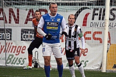Marcus Haglind Sangré i bortamatchen mot Landskrona. FOTO: Susann Sannefjäll