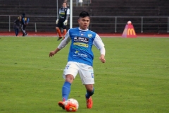 Mark Fezarit i matchen mot Höllviken. FOTO: Susann Sannefjäll