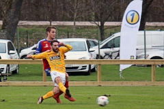 Viktor Mollapolci i matchen mot Tvååker. FOTO: Susann Sannefjäll