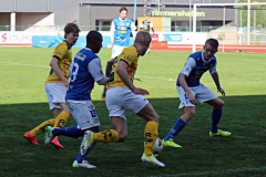 Pablo Andersson och Andreas Bergman i matchen mot Lund. FOTO: Susann Sannefjäll