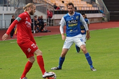 Tobias Mikaelsson i matchen mot Utsikten på Rimnersvallen. FOTO: Susann Sannefjäll