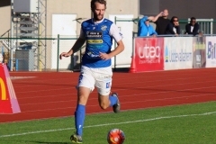 Tobias Mikaelsson i segermatchen mot Kristianstad på Rimnersvallen. FOTO: Susann Sannefjäll