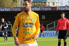 Tobias Mikaelsson i bortamatchen mot Utsikten på Ruddalen. FOTO: Susann Sannefjäll