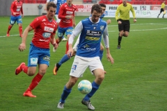 Tobias Mikaelsson i matchen mot Öster. FOTO: Susann Sannefjäll