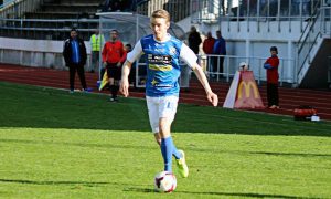 Andreas Bergman i matchen mot Lund. FOTO: Susann Sannefjäll