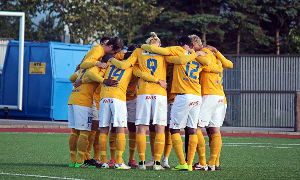 Pepp inför DM-finalen mot Kungshamn. FOTO: Susann Sannefjäll