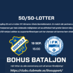 50/50-lotter och uppladdning!