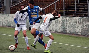 Mohammed Omar i U19-matchen mot Lunden/Överås. FOTO: Susann Sannefjäll